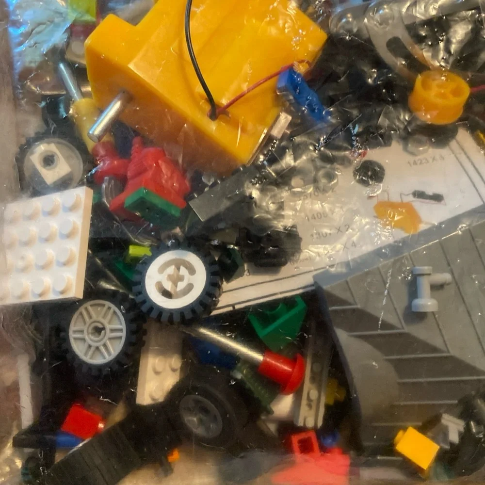 Lego Building Set Classic Blocks box + random Lego pieces